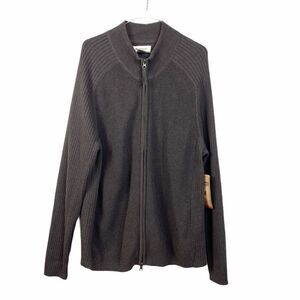 Ruff Hewn Brown zip up Sweater